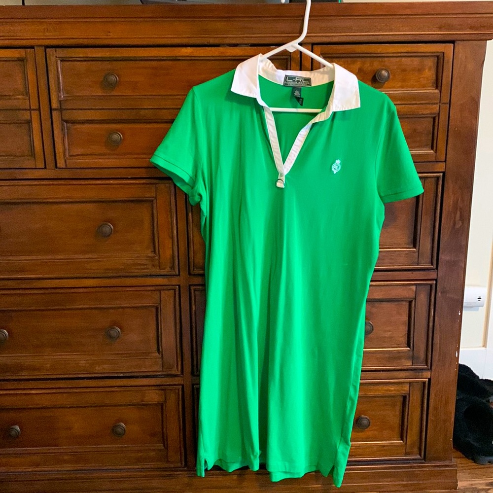 Ralph Lauren kelly green golf dress